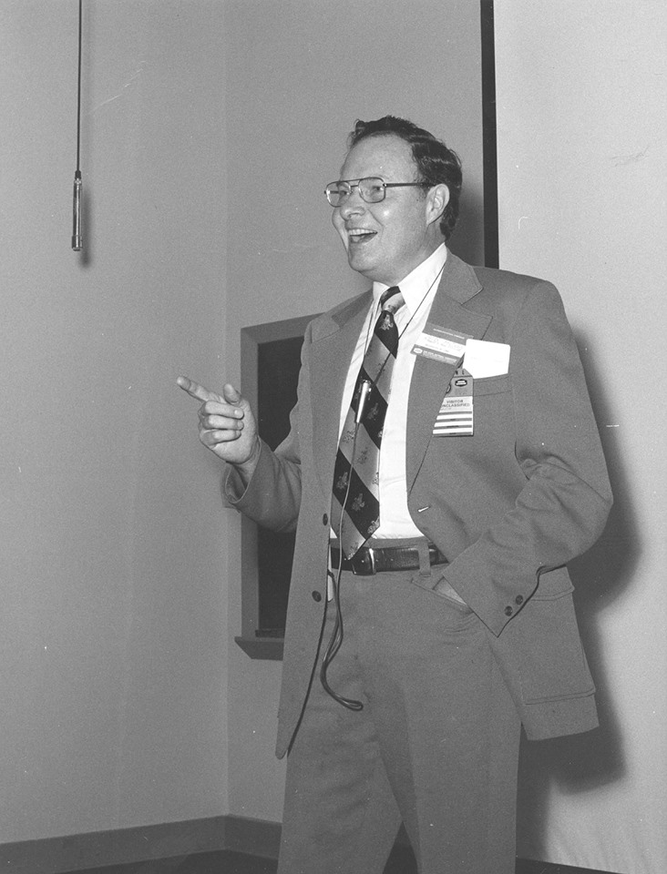 Vintage photo of Prof. Robert V. Hogg