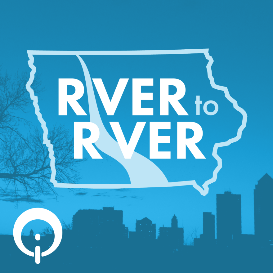 The podcast art for IPR's River to River program