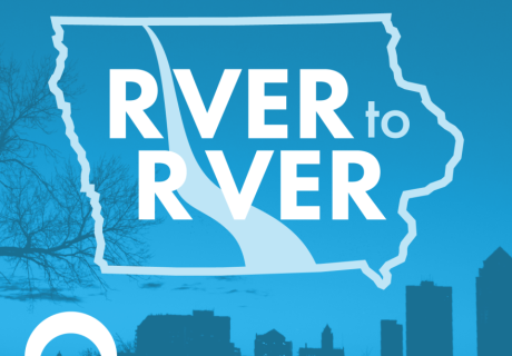 The podcast art for IPR's River to River program