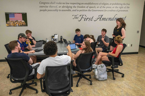 Daily Iowan classroom