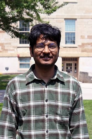 A portrait of Sourya Roy, assistant professor at the University of Iowa. 