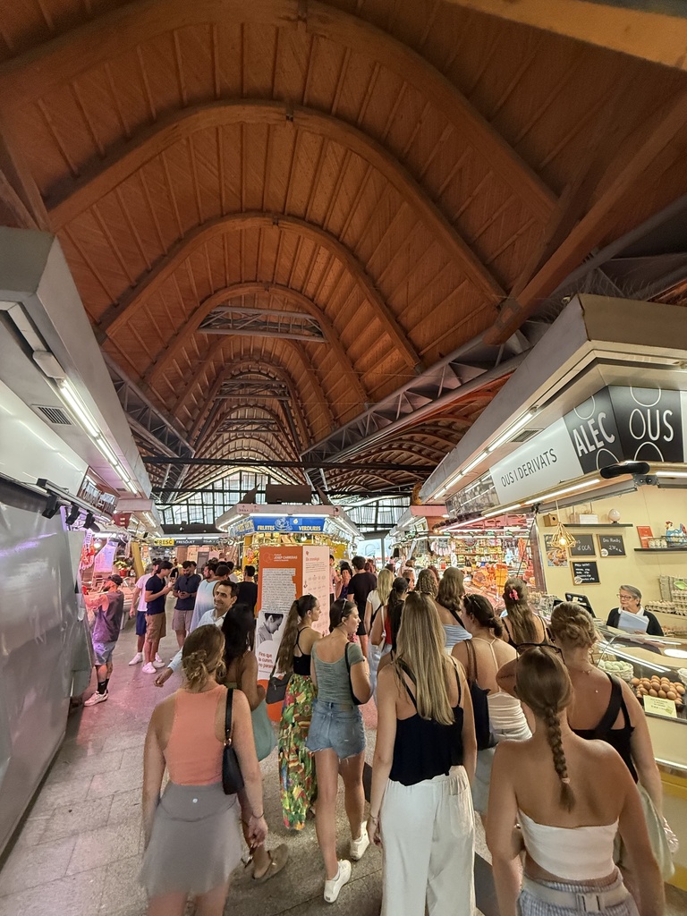 Lucas Carr led a course of 20 students in Spain, where they learned about the preventative side of health and wellness through cultural immersion.