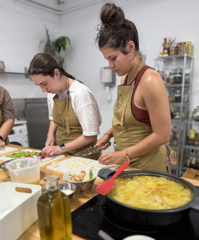 Lucas Carr led a course of 20 students in Spain, where they learned about the preventative side of health and wellness through cultural immersion.