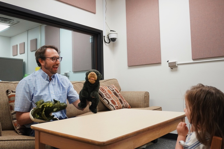 Isaac Petersen conducts a study on childhood behavior