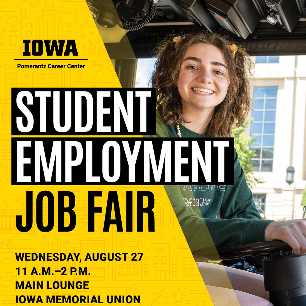  Student Employment Job Fair promotional image