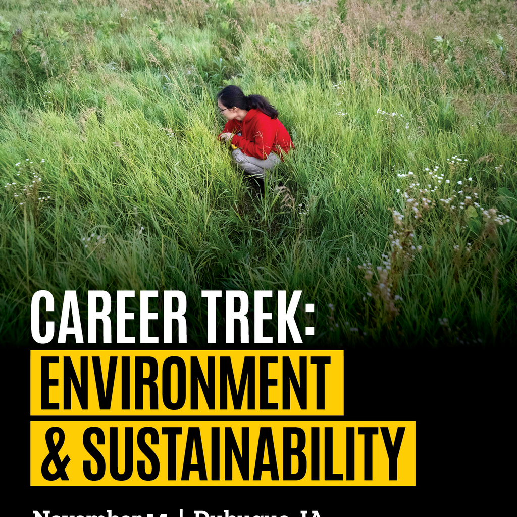 Environment & Sustainability Career Trek promotional image