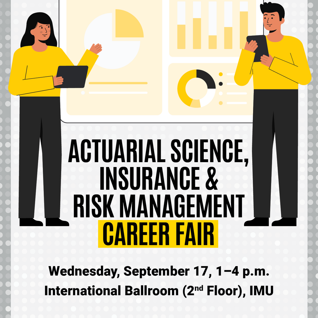 Actuarial Science, Insurance, and Risk Management Career Fair promotional image