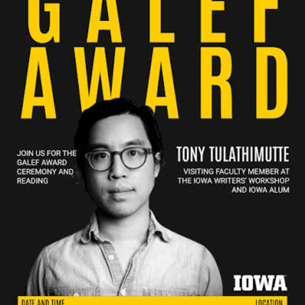 Inaugural Jack Galef Literary Arts Award Ceremony and Celebration - Presented to Tony Tulathimutte promotional image
