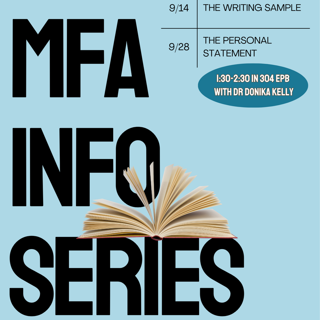 MFA Info Series: The Personal Statement promotional image