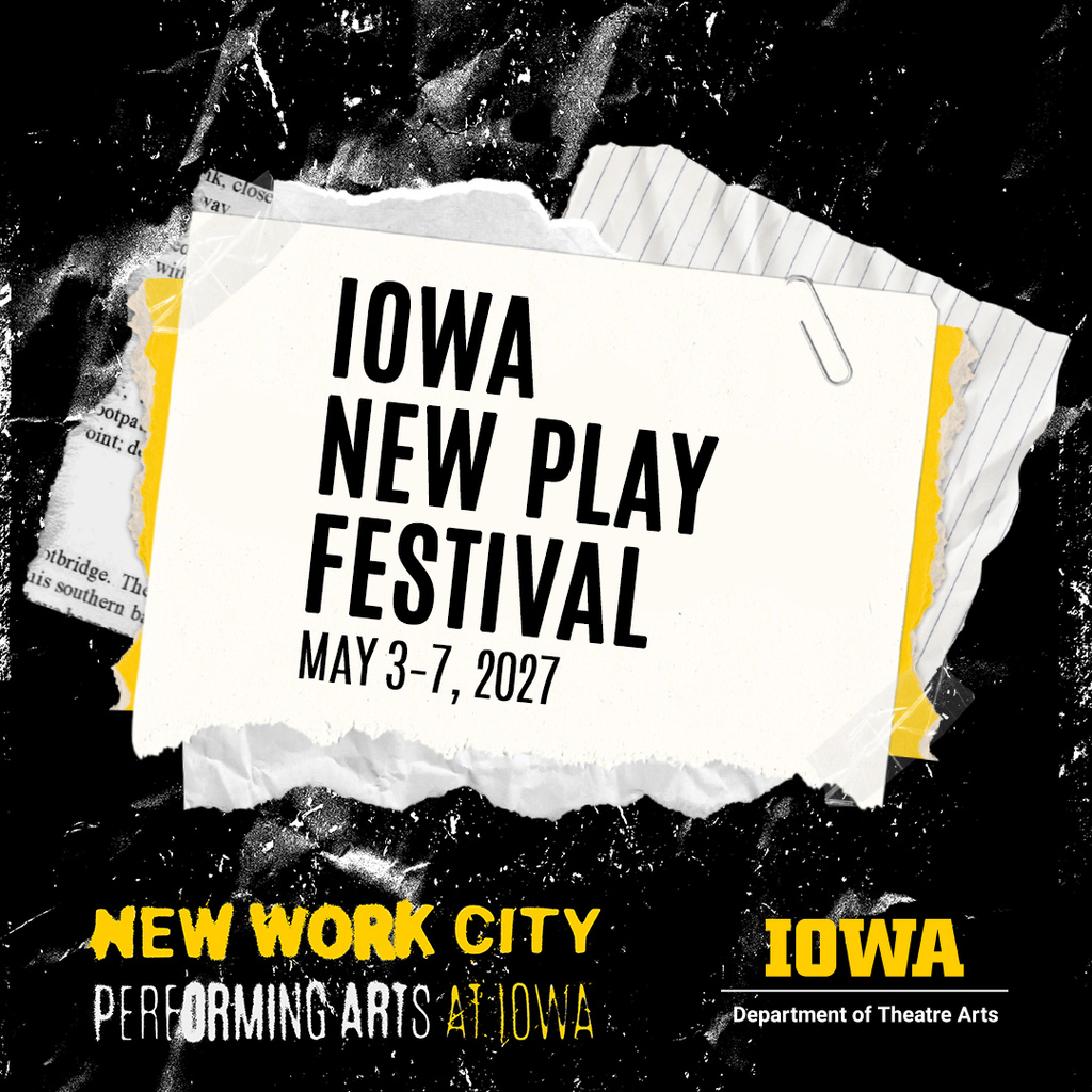 Iowa New Play Festival promotional image
