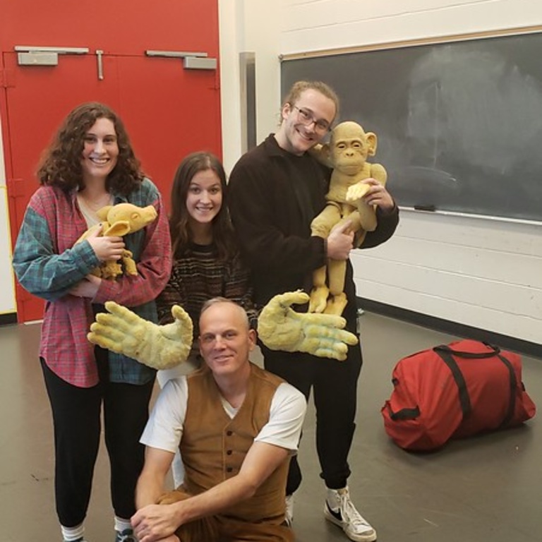 Picture of puppetry workshop