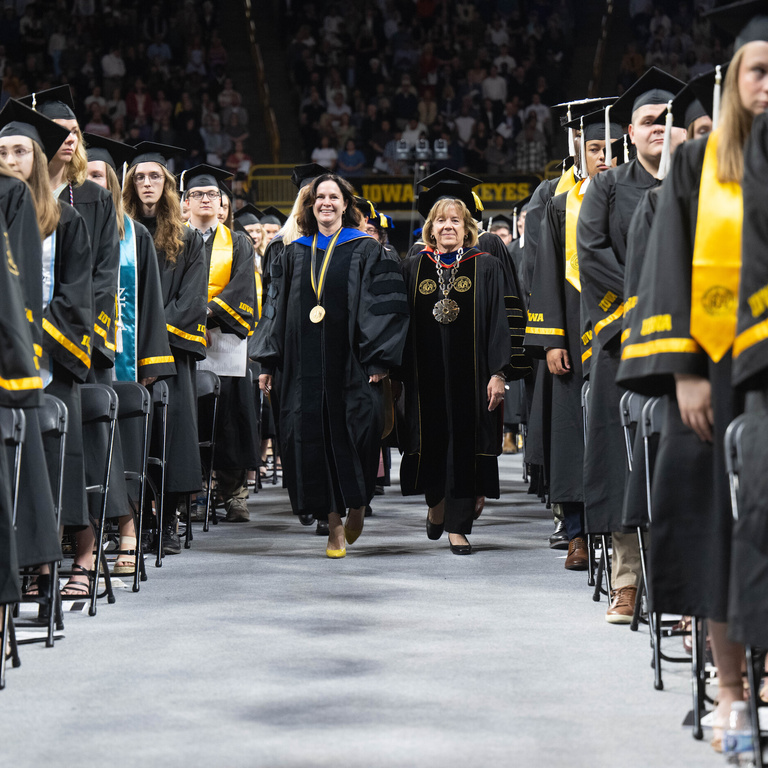 CLAS students, faculty, and staff celebrate spring commencement