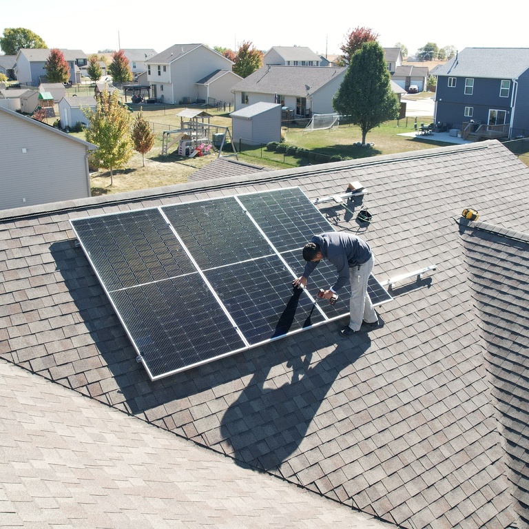 Alex Hoffman, a CLAS alum, recently started his own solar energy company.