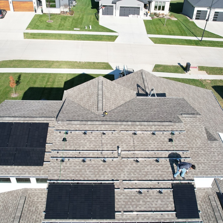 Alex Hoffman, a CLAS alum, recently started his own solar energy company.