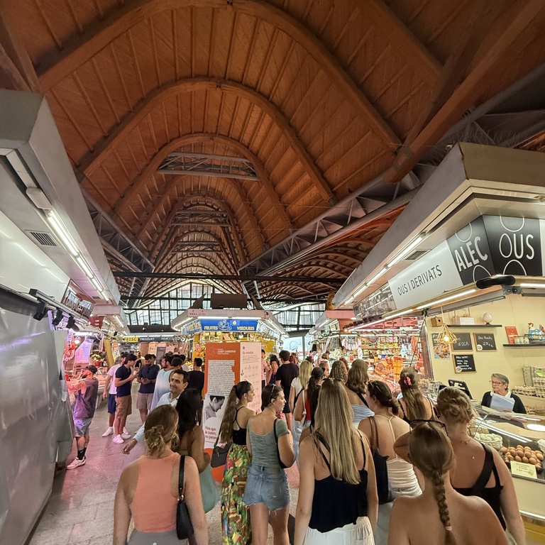 Lucas Carr led a course of 20 students in Spain, where they learned about the preventative side of health and wellness through cultural immersion.