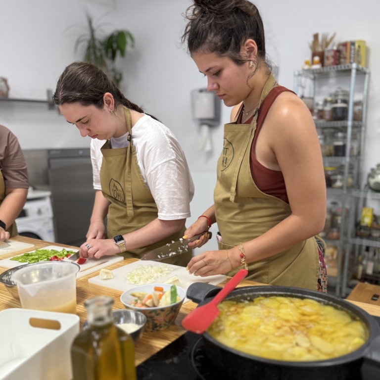 Lucas Carr led a course of 20 students in Spain, where they learned about the preventative side of health and wellness through cultural immersion.