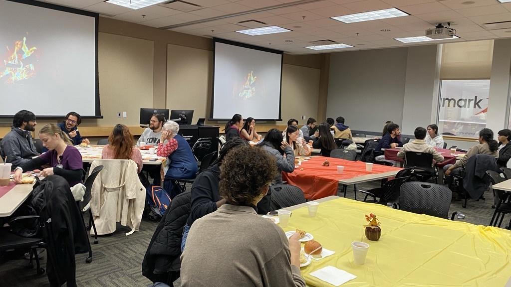 International Student Services hosts a fall meal
