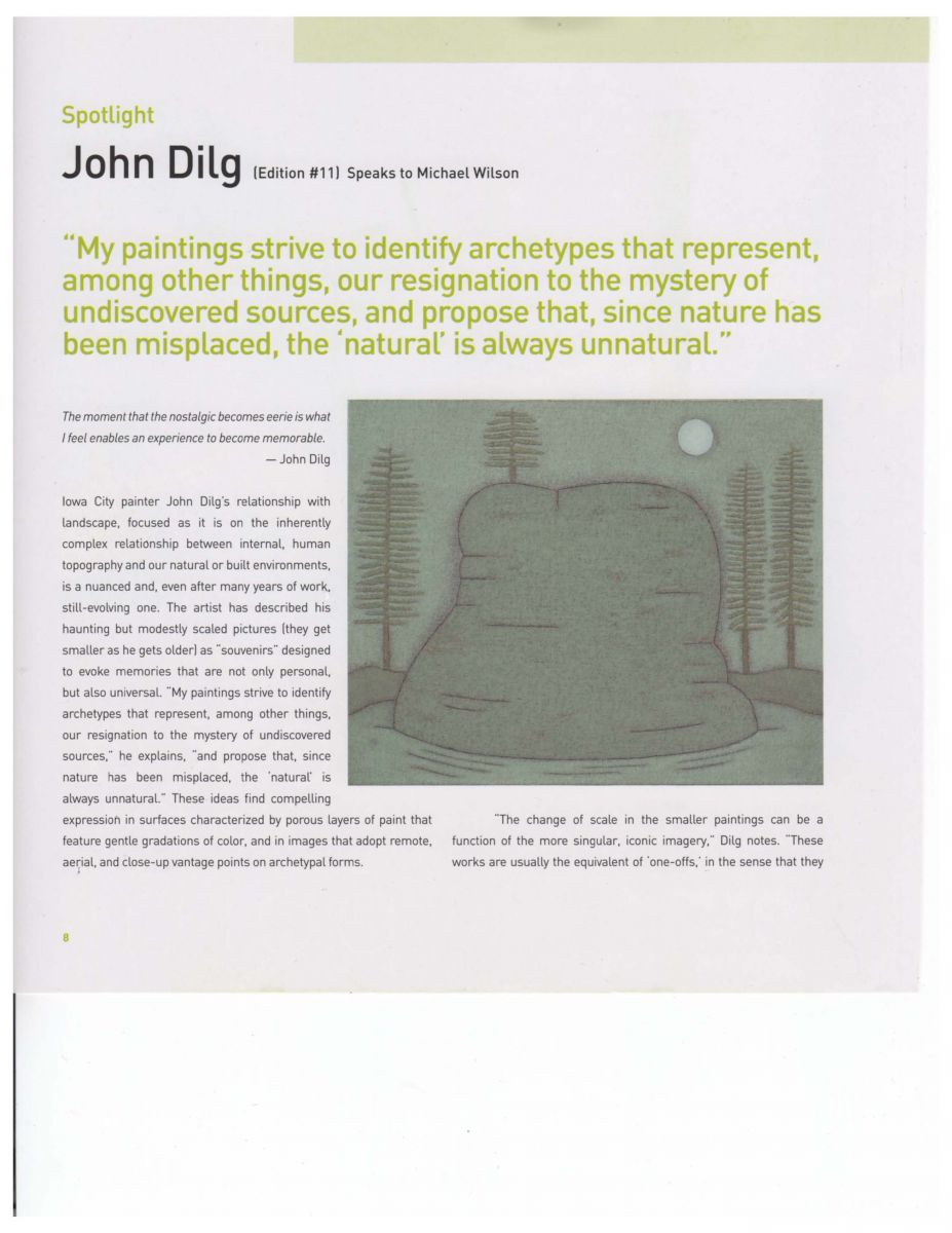 John Dilg feature page 1